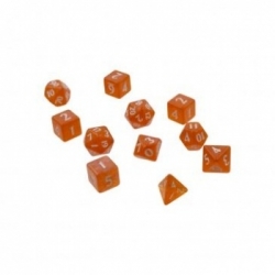 UP - Eclipse 11 Dice Set: Pumpkin Orange