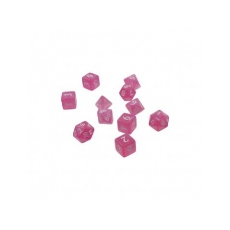 UP - Eclipse 11 Dice Set: Hot Pink