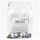Chessex Opaque Bags of 50 Asst. Dice - Loose Opaque Polyhedral d4 Dice