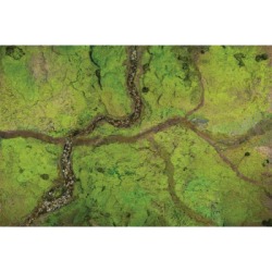 Kraken Wargames Gaming Mat - River Valley 6x4 Gaming Mat 2.0