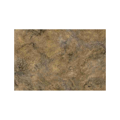 Kraken Wargames Gaming Mat - Rock Desert 6x4