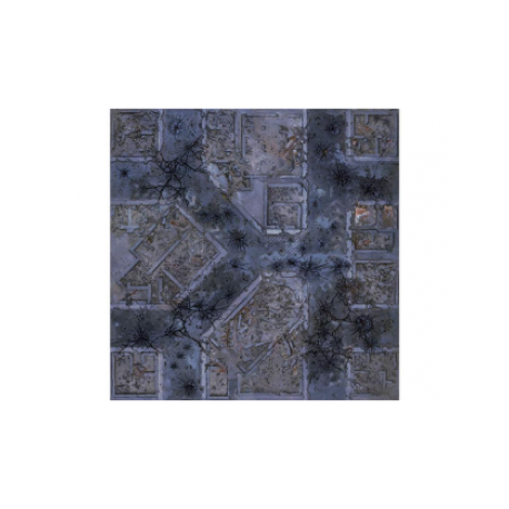 Kraken Wargames Gaming Mat - Warzone City 4x4 2.0