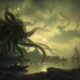 Kraken Wargames Gaming Mat - Dark Shoggoth 3x3 2.0