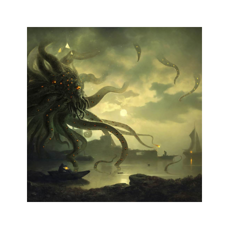 Kraken Wargames Gaming Mat - Dark Shoggoth 3x3 2.0