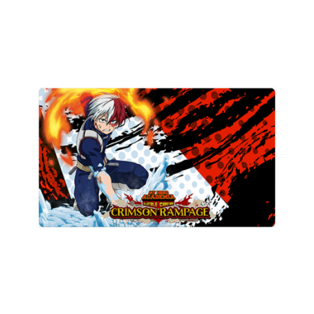 My Hero Academia Collectible Card Game - Shoto Todoroki Playmat - Series 2: Crimson Rampage