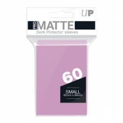 UP - Small Sleeves - Pro-Matte - Pink (60 Sleeves)