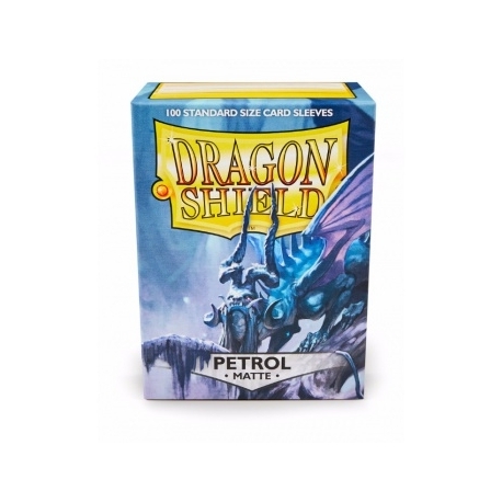 Dragon Shield Standard Sleeves - Matte Petrol (100 Sleeves)