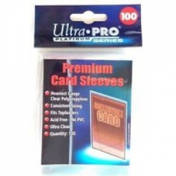UP - Standard Sleeves - Platinum Card (100 Sleeves)
