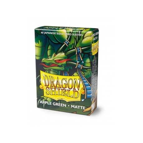 Dragon Shield Small Sleeves - Japanese Matte Apple Green (60 Sleeves)