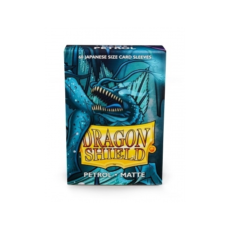 Dragon Shield Japanese Matte Sleeves - Petrol (60 Sleeves)