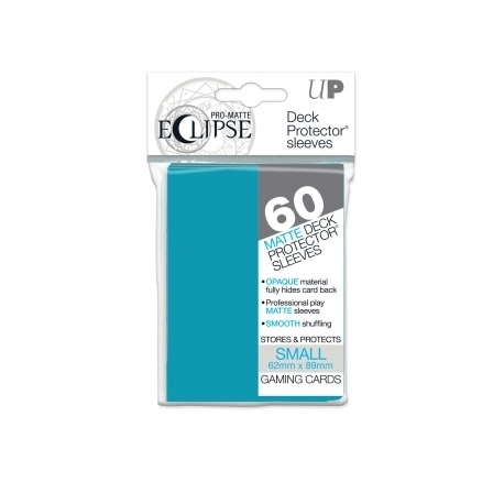 UP - Small Sleeves - PRO-Matte Eclipse - Sky Blue (60 Sleeves)