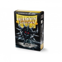 Dragon Shield 60 Classic - Black (60 Sleeves)
