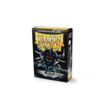Dragon Shield 60 Classic - Black (60 Sleeves)