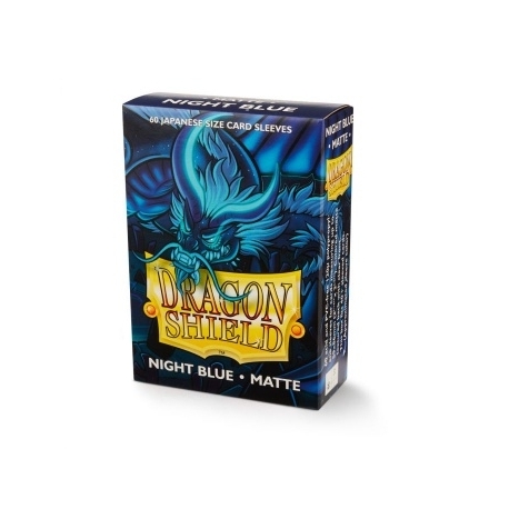 Dragon Shield Japanese Art Matte Sleeves - Night Blue Delphion (60 Sleeves)