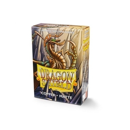 Dragon Shield Japanese Matte Sleeves - Copper 'Munay' (60 Sleeves)