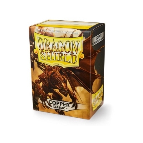 Dragon Shield Standard Sleeves - Copper 'Fiddlestix' (100 Sleeves)