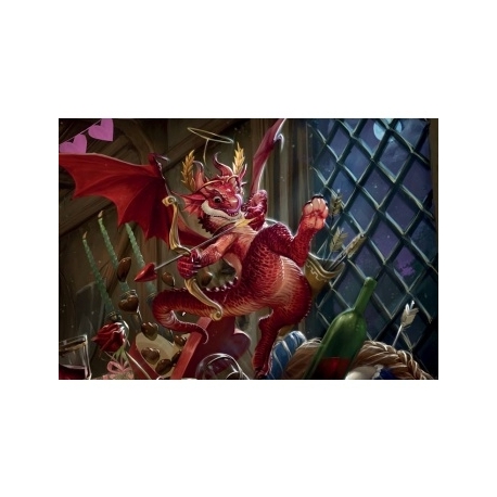 Dragon Shield Standard Matte Art Sleeves - Valentine 2020 Dragon (100 Sleeves)