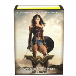 Justice League Matte Art Sleeves - Wonder Woman (100 Sleeves)