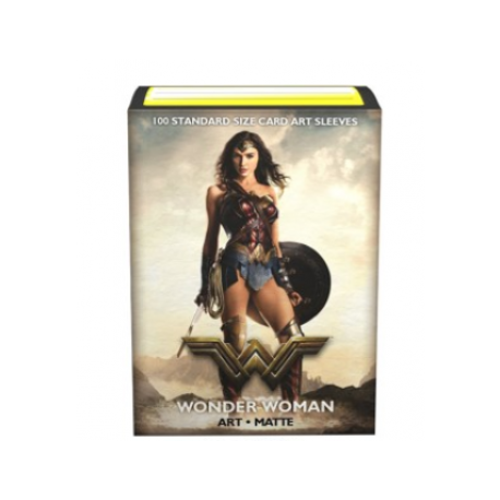 Justice League Matte Art Sleeves - Wonder Woman (100 Sleeves)