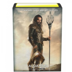 Justice League Matte Art Sleeves - Aquaman (100 Sleeves)