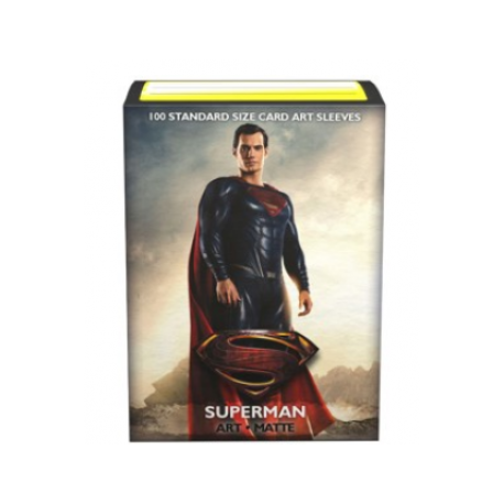 Justice League Matte Art Sleeves - Superman (100 Sleeves)