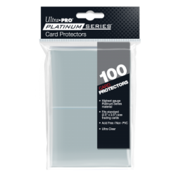 UP - 2-1/2 X 3-1/2" Platinum Series Card Protectors (100 Sleeves)"