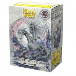 Dragon Shield Matte Art Sleeves - Word of the God Hand (100 Sleeves)
