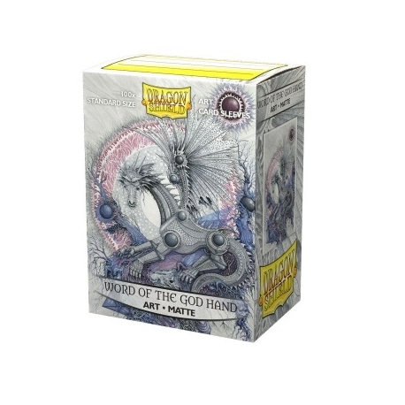 Dragon Shield Matte Art Sleeves - Word of the God Hand (100 Sleeves)
