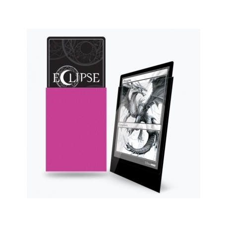 UP - Standard Sleeves - Gloss Eclipse - Hot Pink (100 Sleeves)