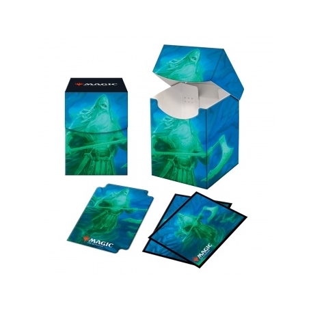 UP - Magic: The Gathering Kaldheim PRO 100+ Deck Box and 100ct sleeves featuring Commander Art 2
