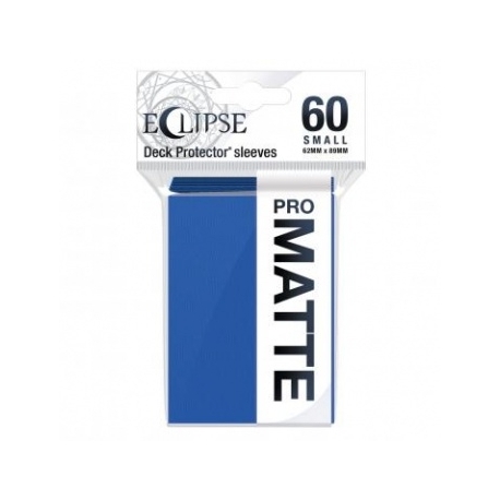 UP - Eclipse Matte Small Sleeves: Pacific Blue (60 Sleeves)