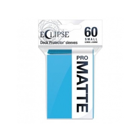 UP - Eclipse Matte Small Sleeves: Sky Blue (60 Sleeves)