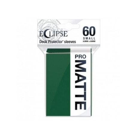 UP - Eclipse Matte Small Sleeves: Forest Green (60 Sleeves)