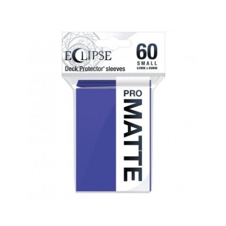 UP - Eclipse Matte Small Sleeves: Royal Purple (60 Sleeves)