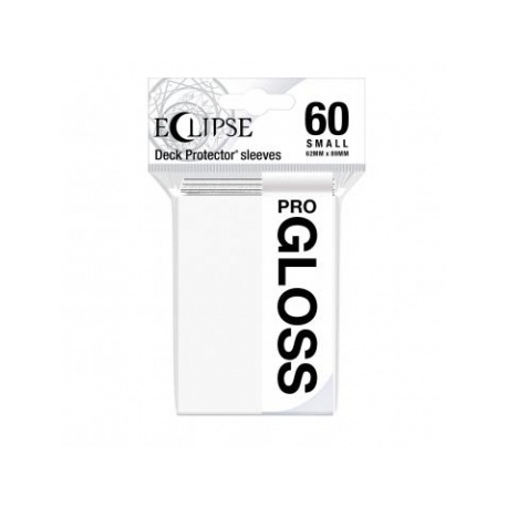 UP - Small Sleeves - Gloss Eclipse - Arctic White (60 Sleeves)