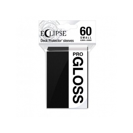 UP - Small Sleeves - Gloss Eclipse - Jet Black (60 Sleeves)
