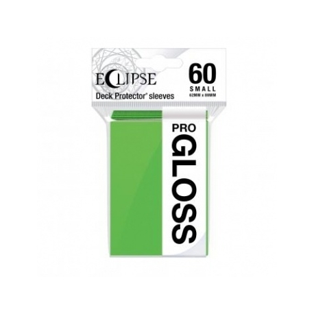 UP - Small Sleeves - Gloss Eclipse - Lime Green (60 Sleeves)