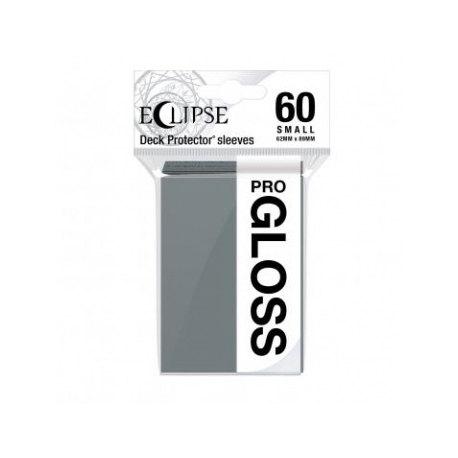 UP - Small Sleeves - Gloss Eclipse - Smoke Grey (60 Sleeves)