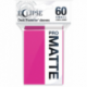 UP - Eclipse Matte Small Sleeves: Hot Pink (60 Sleeves)