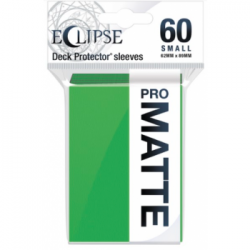 UP - Eclipse Matte Small Sleeves: Lime Green (60 Sleeves)
