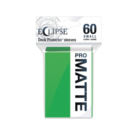 UP - Eclipse Matte Small Sleeves: Lime Green (60 Sleeves)