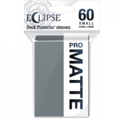 UP - Eclipse Matte Small Sleeves: Smoke Grey (60 Sleeves)