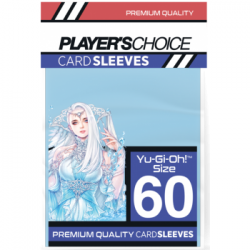 Player's Choice Premium Yu-Gi-Oh! Sized Card Sleeves - Powder Blue (60 Sleeves)