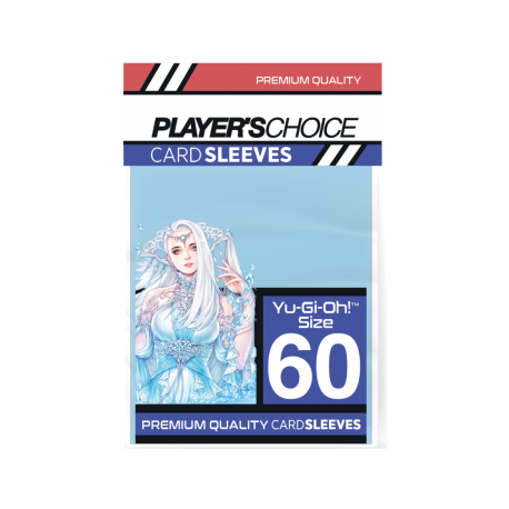 Player's Choice Premium Yu-Gi-Oh! Sized Card Sleeves - Powder Blue (60 Sleeves)