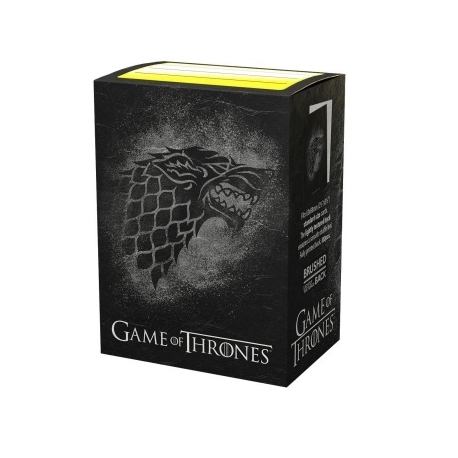 Dragon Shield Standard Sleeves - Game of Thrones House Stark (100 Sleeves)