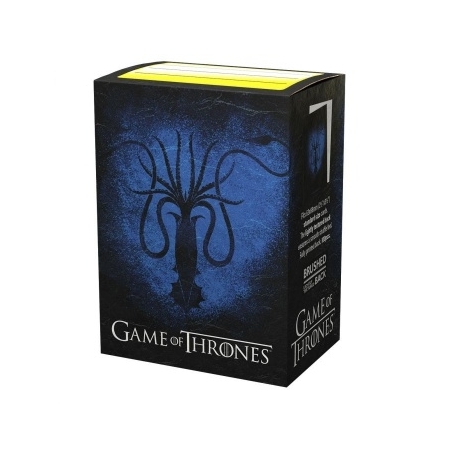 Dragon Shield Standard Sleeves - Game of Thrones House Greyjoy (100 Sleeves)