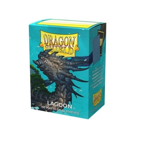 Dragon Shield Dual Matte Sleeves - Lagoon 'Saras' (100 Sleeves)