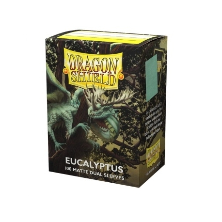 Dragon Shield Dual Matte Sleeves - Eucalyptus 'Lehel' (100 Sleeves)