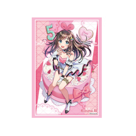Bushiroad Sleeve Collection HG Vol.3026 Kizuna AI 5th Birthday ver. (75 Sleeves)