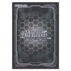 YGO - Hex Black + Silver Sleeves (50 Sleeves) - Japanese Size
